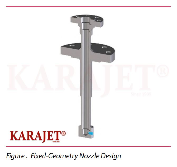 دیسوپرهیتر با نازل اسپری ثابت ( Fixed Spray Nozzle):