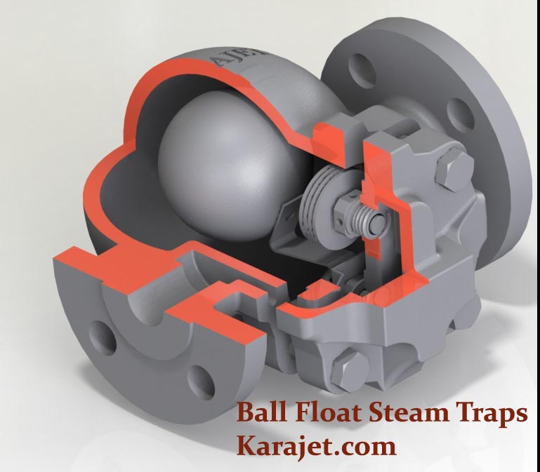 Karajet Steam Trap- تله بخار مکانیکی