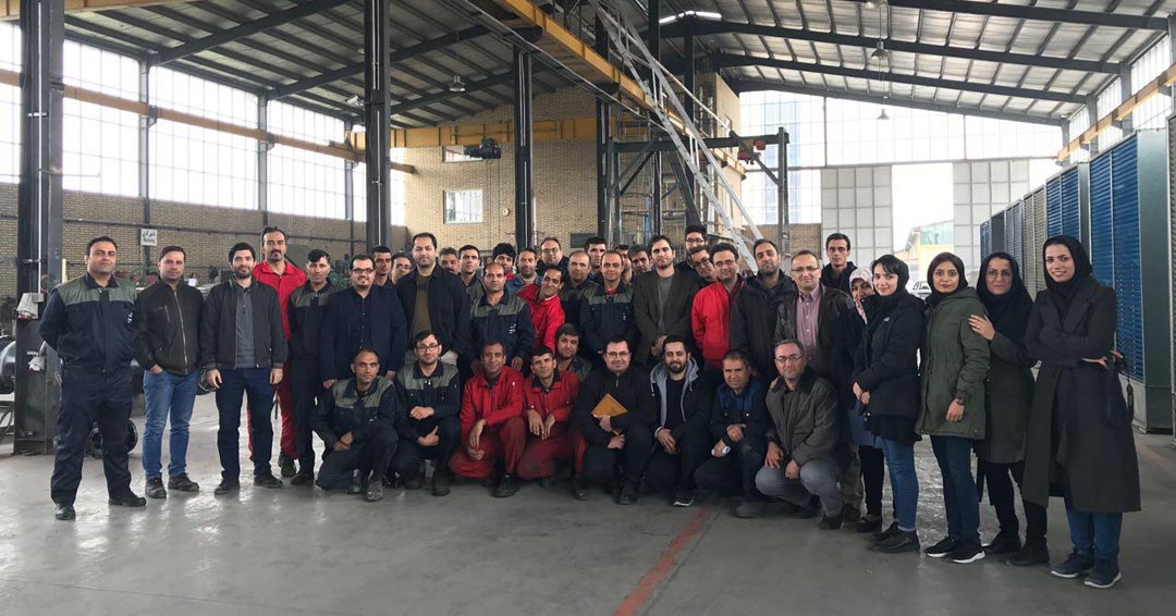 برگزاری مانور آتش و آموزش ایمنی در محل شرکت