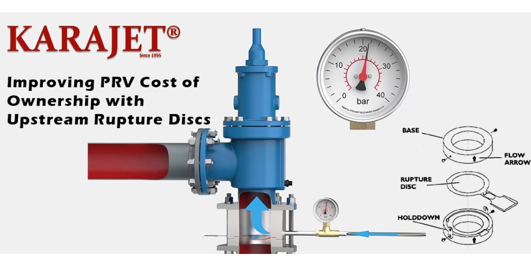 مزایای نصب راپچر دیسک همراه شیرهای اطمینان