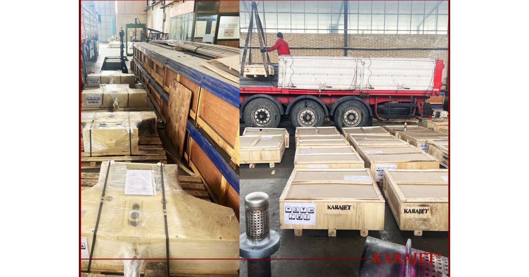 ارسال ساپورتهای فنری به نیروگاه عراق